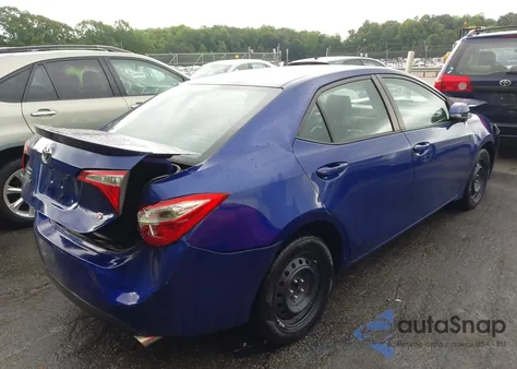 2015 Toyota Corolla S z USA, uszkodzony, nr VIN 2T1BURHE1FC267535